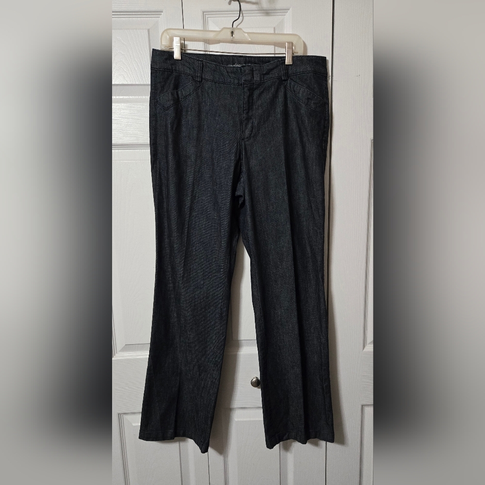 Dark Blue Denim Jeans, Size 14, 4 pocket Design, Excellent Like New Condition